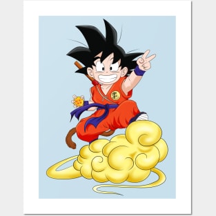 Young Goku Posters and Art